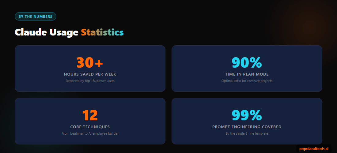 MCP statistics — tools connected, time saved, automation potential