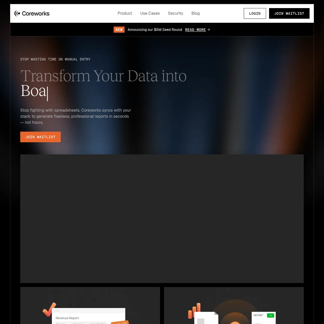 Coreworks product page