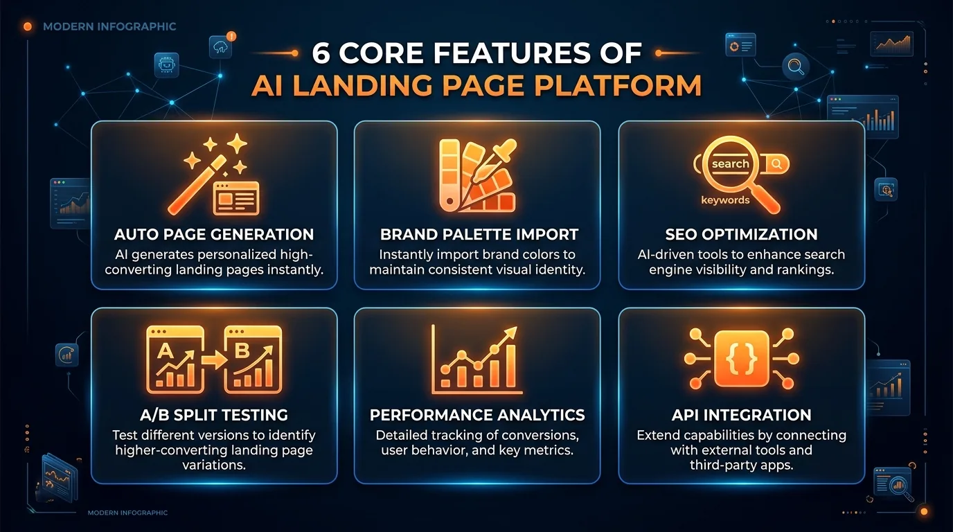 Flint AI key features infographic
