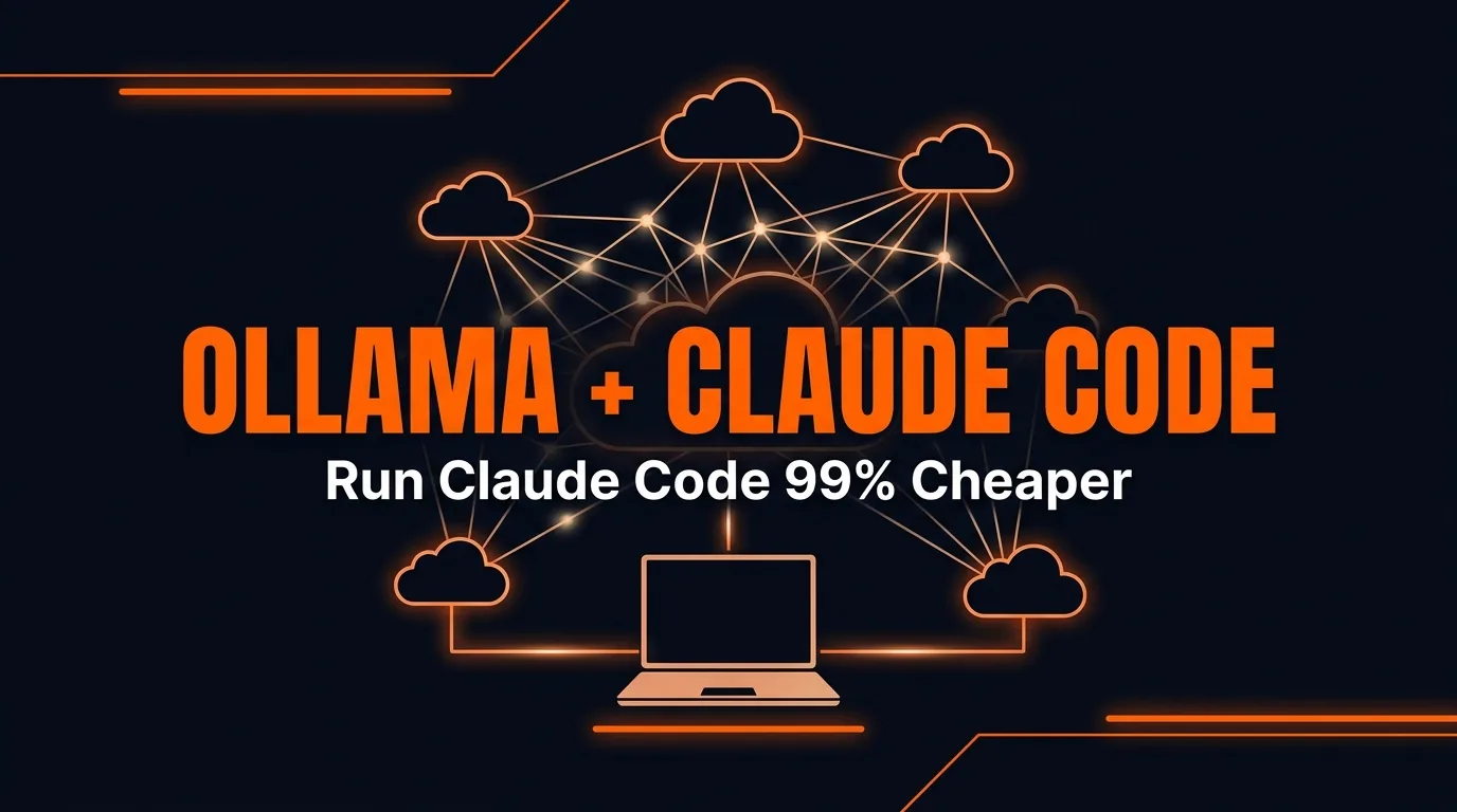 Ollama + Claude Code: How to Run It 99% Cheaper (Or Free) featured image